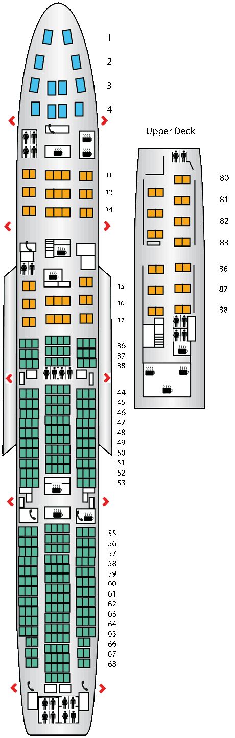 boeing 773 seat map